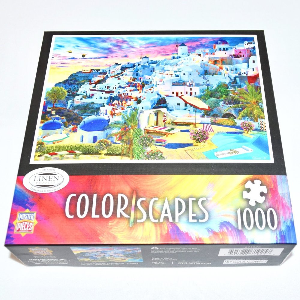 NEW Masterpieces Color Scapes 1000 Pc. Puzzle
